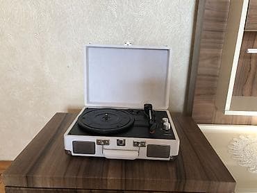 ucuz camadanlar: Kompakt dizaynlı vinil patefon - Daşınması rahat, açılıb-bağlanan — 3