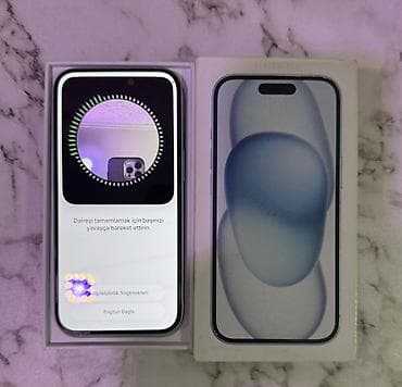 IPhone 15, 128 GB, Göy