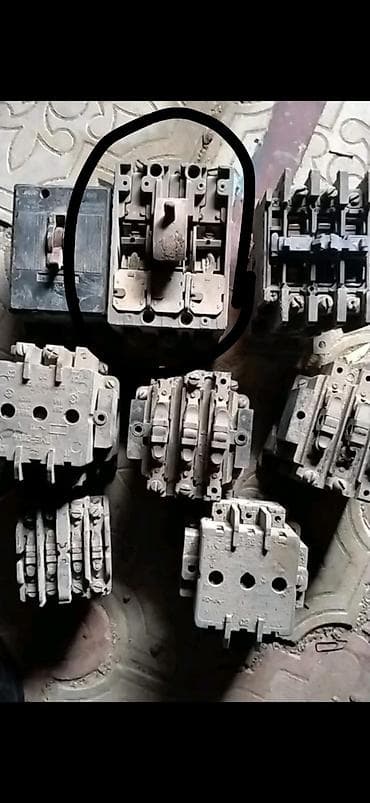 Sənaye elektrik avadanlıqları – kontaktor və avtomat