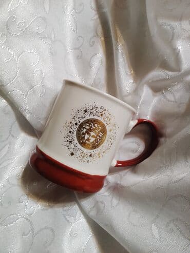 soba ucun qablar: Fincanlar, rəng - Ağ, Keramika, 1 əd, 250 ml — 5