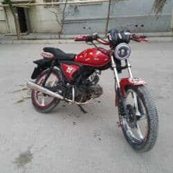 Ehtiyat hissələri: M50 otur sür❗ Qırmızı rəngli M50 motosiklet. Üzərində funksional və — 5
