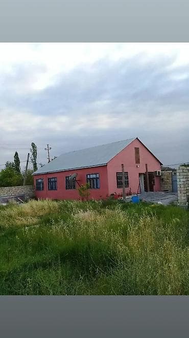 Satılır: Həyət evi - Bir mərtəbəli, geniş həyətli mülk - Daş hasarla