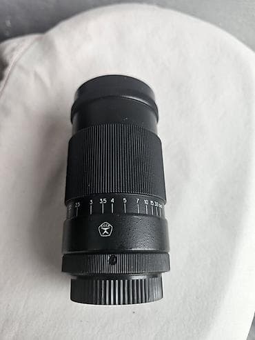 optik modemler: Jupiter-37A teleobyektiv - Fokus məsafəsi: 135 mm - Diafraqma: f/3.5 — 2