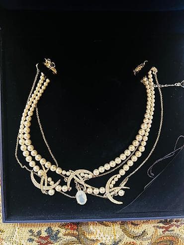 hicab bas ortukleri: Boyunbağı, Swarovski — 7