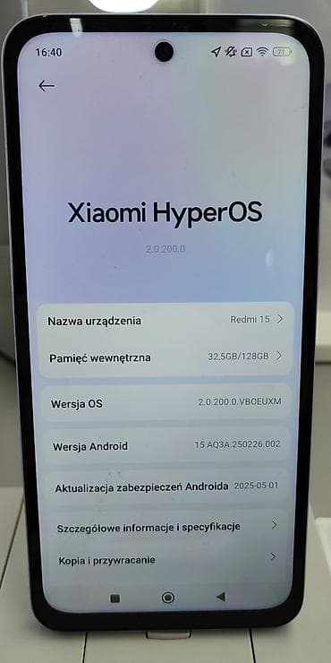 note 11 s: Redmi 128 GB, rəng - Qızılı, Sensor — 2