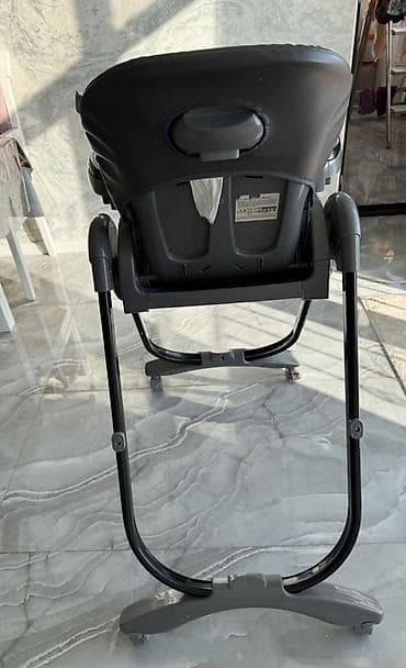 Игрушки: Zippy Zonda uşaq yemək stulu - Rəng: tünd boz/qaranlıq qara — 4