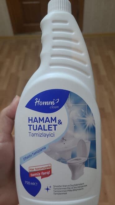 Homm Clean Hamam & Tualet Təmizləyici – 750 ml - Effektiv