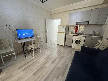 28 mayda satilan evler: 1 otaqlı mənzil – studiya tipli mətbəx və geniş sanitar qovşağı - — 5