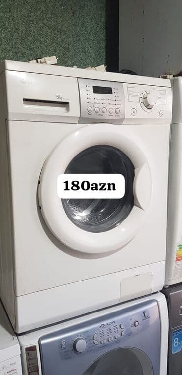 masin ucun kameralar: Paltaryuyan maşın LG, 5 kq, Avtomat, Qurutmasız — 1