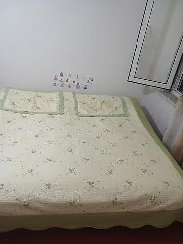 balaxani tekstil: Yataq üçün Yeni rəng - Yaşıl Yataq örtüyü, Pulsuz çatdırılma, Ödənişli çatdırılma, Rayonlara çatdırılma — 1