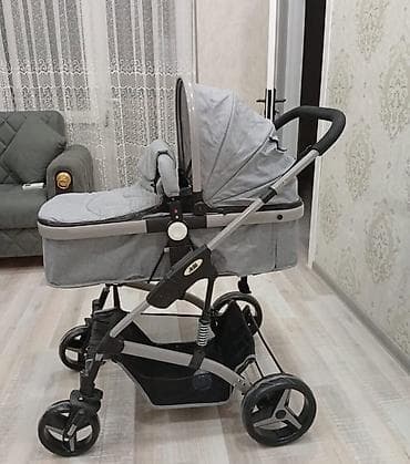 Детский мир: Milana Adil uşaq arabası.66m Vəziyyəti superdir. Çox az işlənib — 1