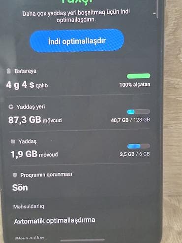 samsung a71 64 gb: Samsung Galaxy A51, 128 GB, rəng - Ağ, İki sim kartlı — 2