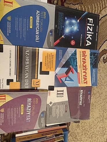 DİM və digər nəşriyyatların abituriyent və məktəblilər üçün dərs və