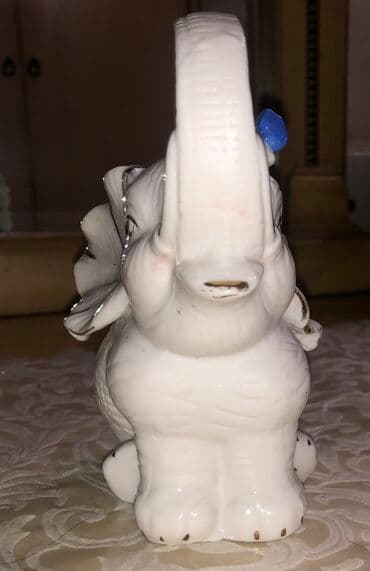 at sampunu qiymeti: Qədimi fil fiquru,qulağa kimi hündürlük 10sm,xortuma kimi 13sm — 4