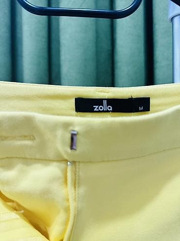 stringer alt geyimi: Brend: Zolla Model: Qadın şalvarı, M ölçü - Rəng: sarı - Kəsim: qısa — 5