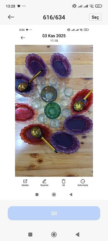 cay desti: Çay dəsti, Şüşə — 1