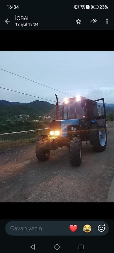 Traktor Belarus (MTZ) 89, 2018 il, 81 at gücü, motor 1.1 l, Yeni — 1
