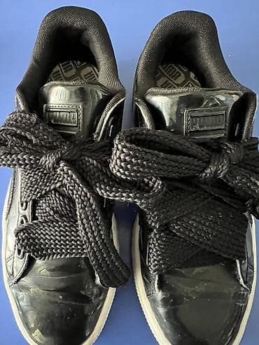 красовка: Цвет - Черный Кроссовки, Puma, Размер: 35, Для девочек — 2