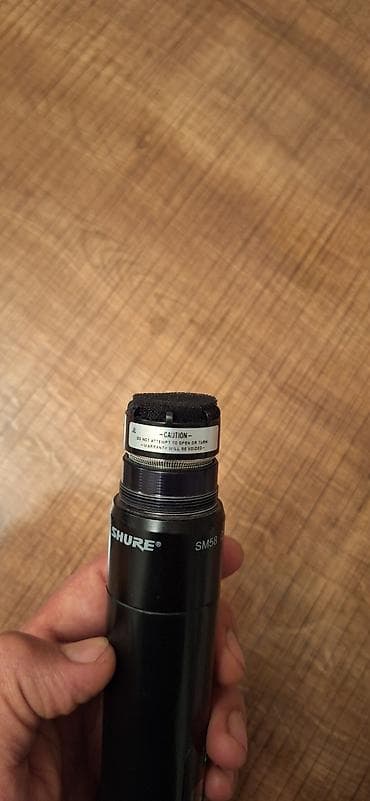 ıphone 12 pro: Shure SLX2/SM58 simsiz mikrofon Originaldı təkdi R5 800-820 Dalğa — 2