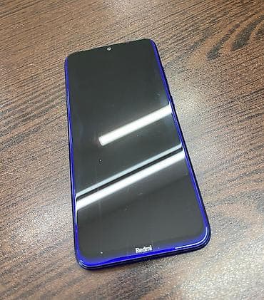 telefon ekranlari: Redmi Note 8, 128 GB, rəng - Mavi, Barmaq izi — 3