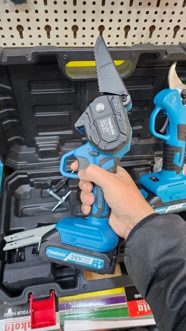 lan kabel tester: Odundoğrayan və ağacbudayan ikisi birlikdə dəsti 26 vatt batareya ilə — 2