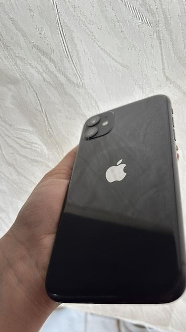 korpuslar: IPhone 11, 64 GB, Black Titanium, Barmaq izi, Simsiz şarj, Face ID — 3