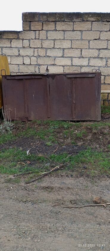 Кастрюли: Metalkonteyner – 2 ton tutumlu - Material: qalın divarlı polad — 1