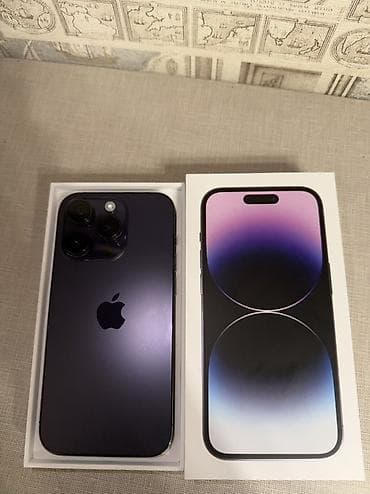 iphone 11: IPhone 14 Pro, Deep Purple, Face ID — 2