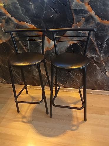 Mətbəx üçün, rəng - Qara Stul