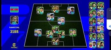 ps4 icarə: EFootball hesabı/squad satılır – yüksək reytinqli komanda - Oyun — 1