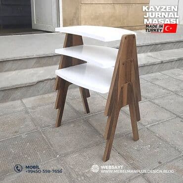 zigon: Jurnal masası, Yeni, Açılmayan, Laminat, Oval masa — 3