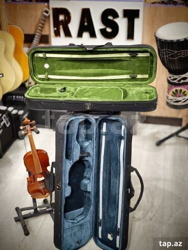 gitara cantası: Skripka üçün futlyar Skripka çamadanı, skripka qabı, skripka — 1