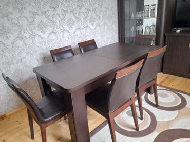 fırlanan stollar: İşlənmiş, Dolab, TV altlığı, Masa və oturacaqlar, Kredit yoxdur — 4