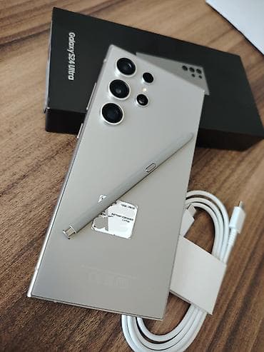 iphone 6 adapter: Samsung Galaxy S24 Ultra, 256 GB, rəng - Boz — 1
