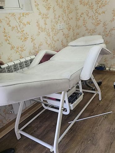 evimde masaj masaj edirem: Kosmetoloji/massaj üçün çoxfunksiyalı çarpayı-kreslo - Rəng: ağ - — 2