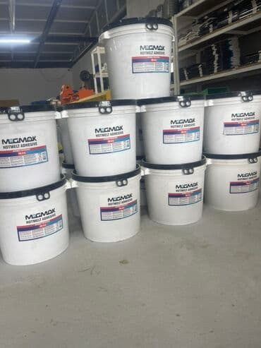 yapışdırıcı: Ağ rəngli qablaşdırmada təqdim olunan bu "Hotmelt" yapışdırıcı sənaye — 2