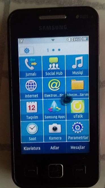 ps 5 en ucuz: Samsung GT-C3110, rəng - Qara, Sensor — 1