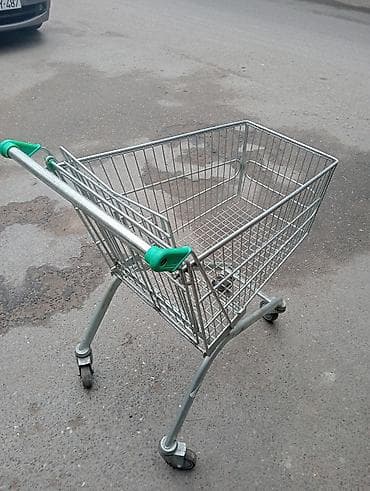 Moyka avadanlığı: Market/market şəbəkələri üçün metal alış-veriş arabası - Material — 5