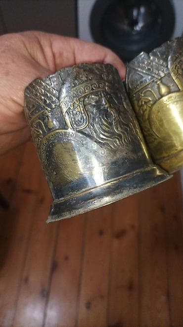 1. ədəd. 30. AZN M. əhsul: Metal qab tutacaqları (stəkan