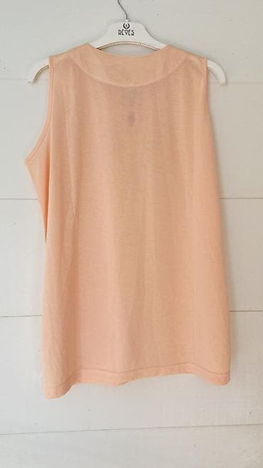 mersedes tursik: Brend: Marina Fabiano Model: Qolsuz bluz/top - Rəng: Şaftalı (açıq — 2