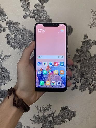 redmi 9 pro: Redmi Note 6 Pro, 64 GB, rəng - Qara, Zəmanət, Kredit, Qırıq — 2