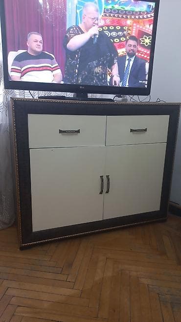 iyde agaci: Mebel dəsti – qonaq və yataq otağı üçün Tərkib: - TV altlığı: qəhvəyi — 7