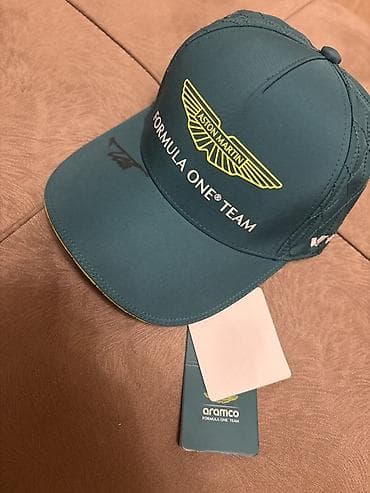 ağ kepka: Aston Martin Formula One Team beysbol papağı - Rəng: tünd yaşıl — 1