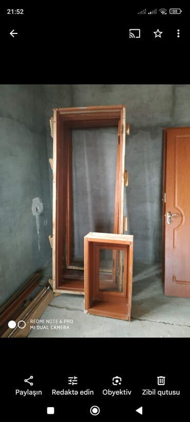 qapi otaq: 4eded qapi umumi 150,azn .cerciveside var — 3