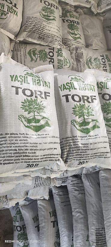 kisi hediyye: Məhsul: “YAŞIL HƏYAT” torf qarışığı – 100% üzvi tərkibli, 20 litrlik — 3