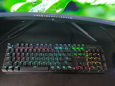 komputer canta: Philips Mechanical keyboard Logitech G102 lightsync RGB Ela — 2