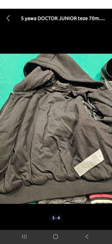 Boşqablar: DOCTOR JUNIOR uşaq gödəkçə dəsti - Ölçü: 5–6 yaş - Brend: Doctor — 3