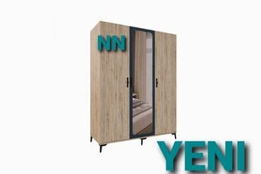 Düz dolab, Dəhliz üçün, Paltar üçün, Açılan, Korpuslu, 4 qapılı