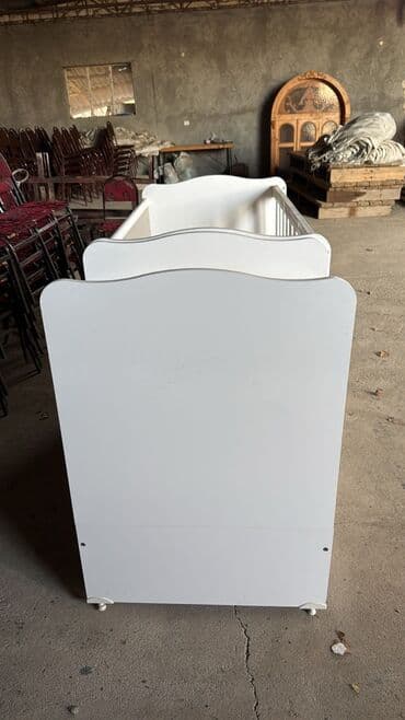 Канцтовары: Для девочки и мальчика, Четырехугольная, Колыбель, Без бортиков, Без матраса, Без механизма качания — 5