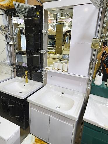 skaf: Hamam üçün lavabo dəsti - Material: keramika lavabo + — 1